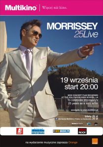 Zdobądź bilet na Morrissey 25: Live From Hollywood High (Złote Tarasy)!