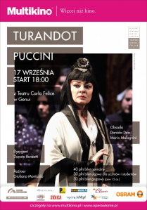 Konkurs "Turandot" z Genui - wygraj podwójne zaproszenie do Multikina Złote Tarasy!