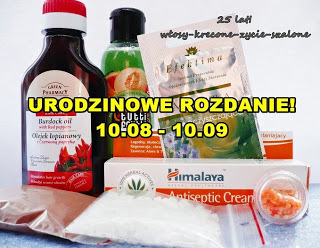 Konkurs "Moje urodziny Wasze prezenty" dla blogerów