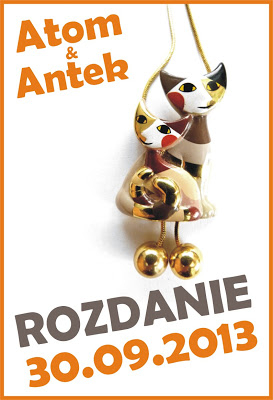 Konkurs "Rozdanie u Atoma i Antka - dwa koty rozdają...dwa vintage koty" dla blogerów