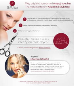 Konkurs "Rzuć wyzwanie Akademii Stylizacji" fotograficzny, Katowice