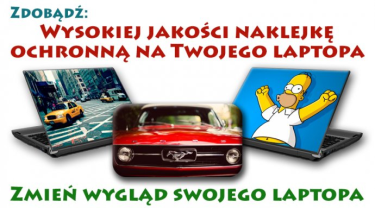 Konkurs "Wygraj naklejkę na swojego laptopa"