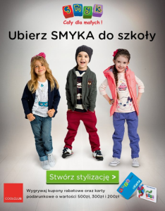 Konkurs "Ubierz Smyka do szkoły"