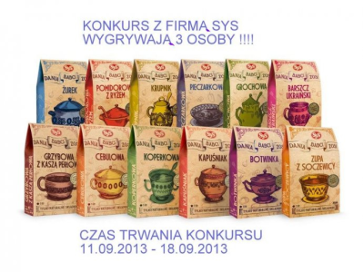 Konkurs "z firmą SYS"