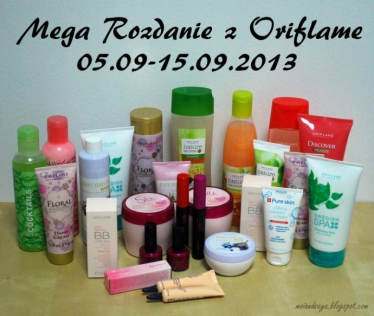 Konkurs "Mega Rozdanie z Oriflame" dla blogerów