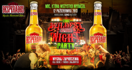 Konkurs "Desperados - The Wildest Night Party"
