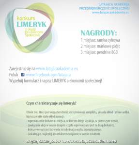 Konkurs "Limeryk" kujawsko-pomorskiego