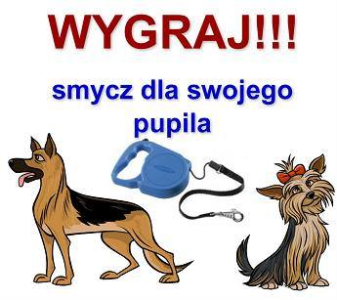 Konkurs "Wygraj smycz dla swojego pupila"