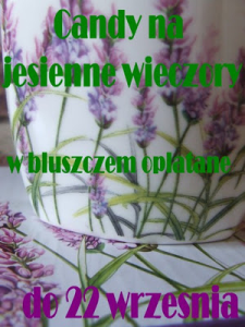Konkurs "Candy na jesienne wieczory"