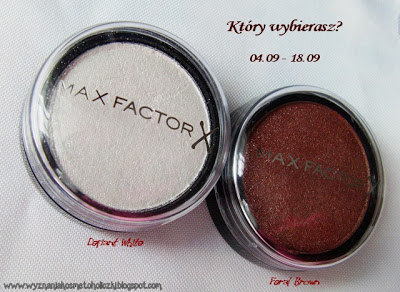 Konkurs "Rozdanie z Max Factor" dla blogerów