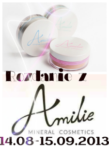 Konkurs "Rozdanie z Amilie Mineral Cosmetics" dla blogerów