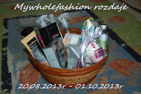 Konkurs "Rozdanie kosmetyczne" dla blogerów