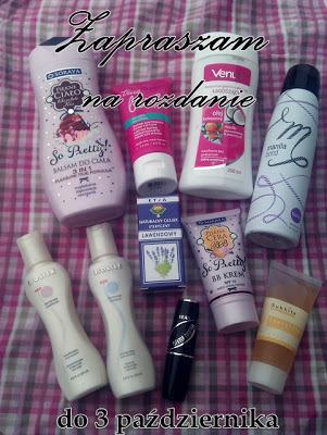 Konkurs "Różowe rozdanie" dla blogerów