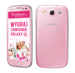 Konkurs "Wygraj różowego SAMSUNGA GALAXY S3" do godz. 15:00