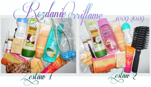 Konkurs "Rozdanie Oriflame" dla blogerów