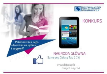 Wielki konkurs PWSZ w Skierniewicach!