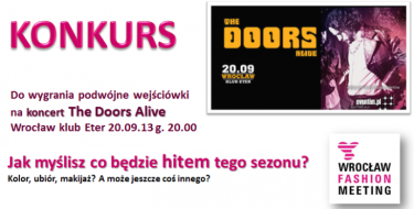 Konkurs "Wygraj bilety na koncert" Wrocław