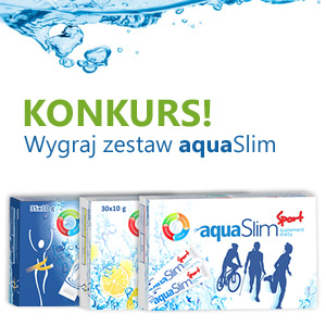 Konkurs "Wygraj zestaw produktów AquaSlim"