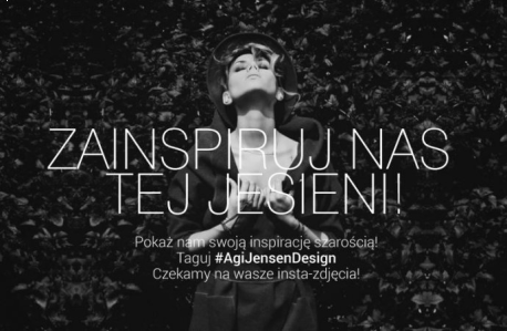 Konkurs "Zainspiruj Agi Jensen Desing tej jesieni"