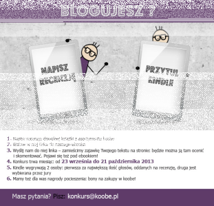 Konkurs "Kindle za recenzję"