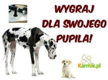 Konkurs "Wygraj dla swojego pupila"