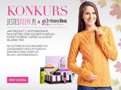 Konkurs "JestesModna.pl i ShinyBox"