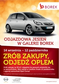 Konkurs "Zrób zakupy - odjedź Oplem - Borek" Wrocław