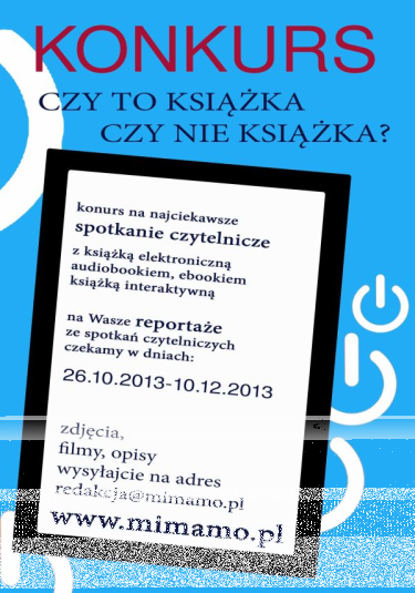 Konkurs "Czy to książka czy nie książka"