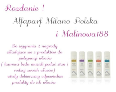 Konkurs "Wygraj kosmetyki do włosów"