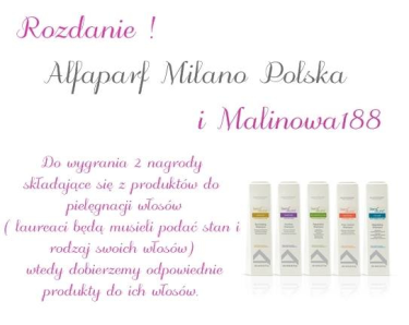 Konkurs "Wygraj kosmetyki do włosów"