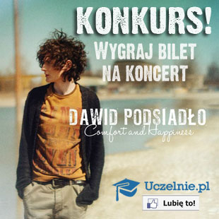 Konkurs "Wygraj bilety na koncert Dawida Podsiadło" Warszawa