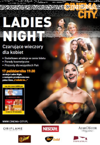 Konkurs " Film "Z miłości do..." - wieczór Ladies Night w Cinema City"