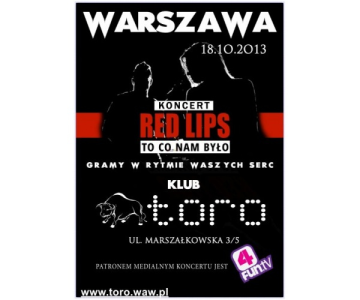Konkurs "Zgarnij bilety na koncert RED LIPS" Warszawa