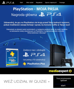PlayStation - MOJA PASJA - Wygraj PS4!