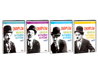 DVD "Chaplin. Kolekcja wytwórni Keystone, części 1-4" do godz. 20:00