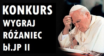 Konkurs "Wygraj różaniec bł. Jana Pawła II"
