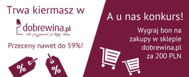 Wygraj BON na 200PLN do dobrewina.pl