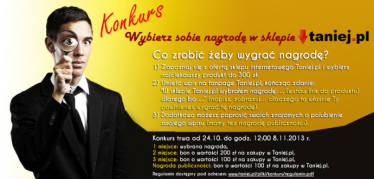 Wybierz sobie nagrodę w Taniej.pl