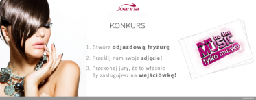 Konkurs "Joanna&Must be the music" fotograficzny