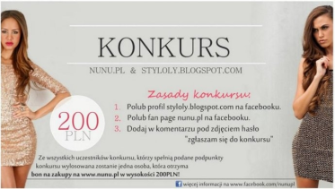 Wygraj zakupy w nunu.pl na kwotę 200 złotych!