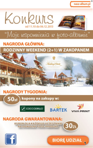 Konkurs "Wspomnienia z Foto-Albumem"