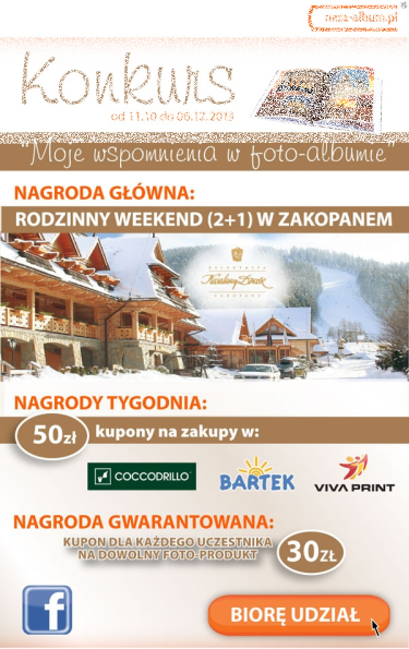 Konkurs "Wspomnienia z Foto-Albumem"