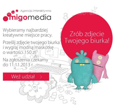 Konkurs "Pokaż nam swoje biurko w pracy" fotograficzny