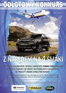 Odlotowy konkurs z napędem na 4 smaki