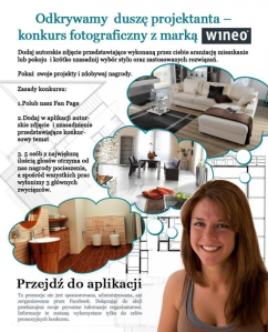 Odkrywamy duszę projektanta – konkurs fotograficzny z marką Wineo
