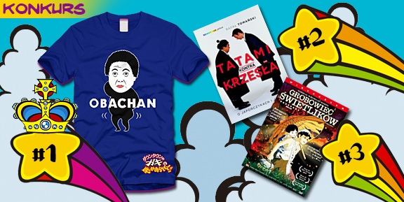Wygraj koszulkę, książkę lub film DVD!