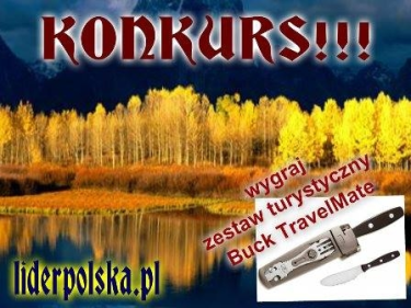 Wygraj zestaw turystyczny Buck TravelMate