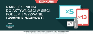Konkurs internetowy "Zaproś seniora do monitora"