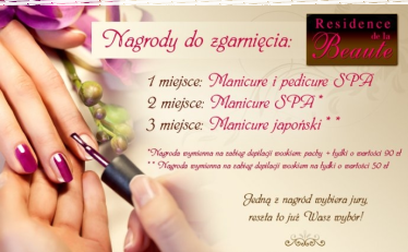 Konkurs "Mój zabieg w Rezydencji Urody"