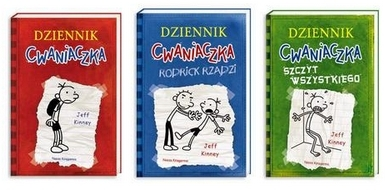 Wygraj zestaw książek "Dziennik cwaniaczka"